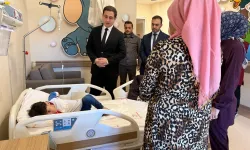 Batman Sason'da Kaymakam Başar'dan hastane ziyareti