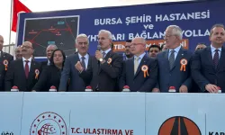 Bursa ulaşımı hızlanıyor... Bursa Şehir Hastanesi ve YHT Garı Bağlantı yollarının temeli atıldı