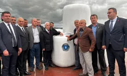 Bursa'da çiftçilere destek sürüyor... Mustafakemalpaşa'da Silaj Paketleme Tesisi açıldı