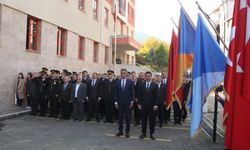 Büyük Önder Atatürk ebediyete intikalinin 87. yılında Giresun'un ilçelerinde anıldı