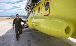 Düşen helikopterden yaralı kurtulan ormancı 'yeşil vatan' için görevi başında