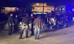 Düzce'de iki otomobilin çarpışması sonucu 7 kişi yaralandı