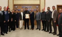 Edirneli muhtarlardan Erzurum'da vefa ziyareti