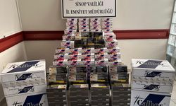 Erfelek'te kaçak makaron operasyonunda bir kişi yakalandı