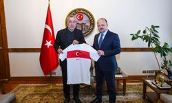 Genç Milli Takımlar Teknik Koordinatörü Aybaba, Kastamonu Valisi Dallı'yı ziyaret etti