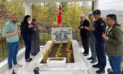 Gerze Kaymakamı Büyüker'den şehit ailesine ziyaret