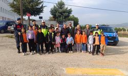 Gerze'de öğrencilere trafik güvenliği eğitimi verildi