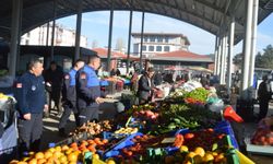 Havza'da fiyat etiketleri kontrol edildi