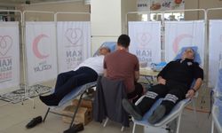 Havza'da sağlık çalışanlarından kan bağışı