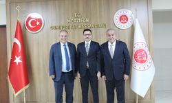 HSK ve Yargıtay üyeleri Merzifon Adliyesi'ni ziyaret etti