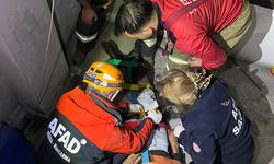 Karabük'te apartman boşluğuna düşen kişi yaralandı