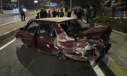 Karabük'te minibüsle çarpışan otomobilin sürücüsü yaralandı