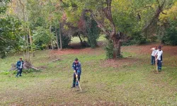Kocaeli Darıca Millet Bahçesi'nde temizlik seferberliği