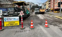 Kocaeli Santral Rampası'nda yol çalışmaları tamamlanıyor