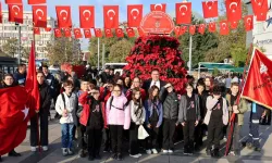 Kocaeli'de 10 Kasım'a özel 1087 Atatürk çiçeği