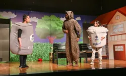 Konya Selçuklu'da çocuklara sıfır atık bilinci tiyatro ile kazandırılıyor