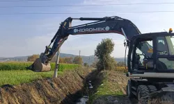 Manisa'da tarım arazileri taşkınlara karşı korunuyor