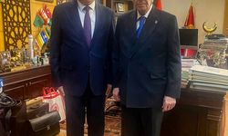 MHP Samsun İl Başkanı Mucur, MHP Genel Başkanı Bahçeli'yi ziyaret etti