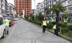 Of'ta çevre temizliği etkinliği düzenlendi