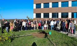 OMÜ'de Diyabet Günü etkinliği kapsamında fidan dikildi