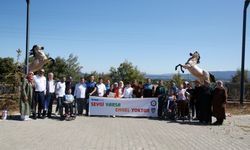 Özel gereksinimli bireyler 'Sen De Gel' projesi sayesinde atlı terapiyle buluştu