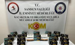 Samsun'da düzenlenen operasyonda 10 bin doldurulmuş makaron ele geçirildi