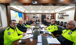 Samsun'da kış mevsimi trafik tedbirleri toplantısı yapıldı