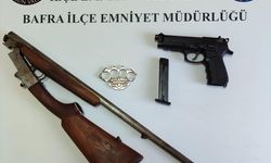 Samsun'da silahla havaya ateş açan şüpheli yakalandı