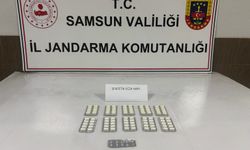 Samsun'da üzerinde 110 uyuşturucu hap bulunan zanlı gözaltına alındı