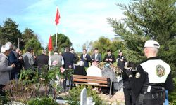 Şehit polis Yusuf Ceylan, mezarı başında anıldı