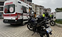 Sinop'ta iki motosikletin çarpıştığı kazada 2 kişi yaralandı