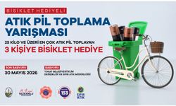 Tokat'ta atık pil toplama yarışması düzenleniyor