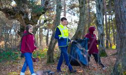 Tokat'ta çevre etkinliğinde 1 saatte 1,4 ton atık toplandı