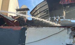 Tokat'ta çıkan yangında tek katlı ev kullanılmaz hale geldi