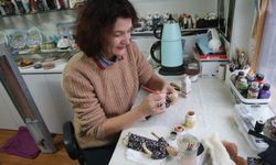 Tokat'ta kadın usta, kişiye özel kitre bebekler tasarlıyor