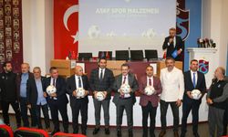 Trabzon'da 95 amatör spor kulübüne malzeme desteği