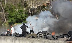 Trabzon'da çıkan yangın söndürüldü