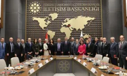 Türkiye Basın Federasyonu'ndan İletişim Başkanlığı'na ziyaret