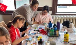 KENT MÜZESİNDE TAŞ BOYAMA