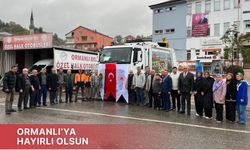 ORMANLI'YA ÇÖP ARACI