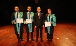 AÇÜ'de akademik yükseltme ve teşvik ödülleri töreni yapıldı