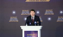 Adalet Bakanı Tunç, Bayburt Adalet Sarayı temel atma töreninde konuştu: