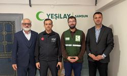 AFAD Samsun İl Müdürü Matur'dan Yeşilay Samsun Şubesine ziyaret