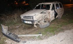 Amasya'da iki otomobilin çarpıştığı kazada 6 kişi yaralandı