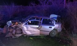 Amasya'da iki otomobilin çarpıştığı kazada 8 kişi yaralandı