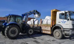 Ankara'da hayvan yetiştiricilerine silaj desteği