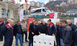 Artvin'de arıcılara ana arı üretim seti desteği verildi