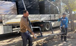 Bartın Belediyesinden Adıyaman'daki çevre düzenlemelerine destek