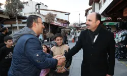 Başkan Altay, Konya'ya gelen misafirler ve esnafla buluştu