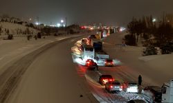 Bolu'da Gerede-Karabük kara yolu ulaşıma kapandı